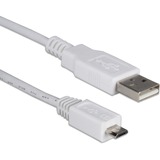 QVS QVS Micro-USB Sync & Charger Cable for Smartphone, Tablet, MP3, PDA and GPS