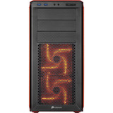 CORSAIR Corsair Graphite Series 230T Windowed Compact Mid Tower Case -Rebel Orange