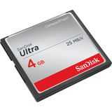 SANDISK CORPORATION SanDisk Ultra 4 GB CompactFlash (CF) Card
