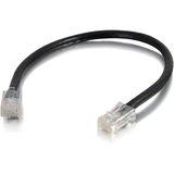 C2G C2G 6in Cat5e Non-Booted Unshielded (UTP) Network Patch Cable - Black