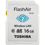 TOSHIBA Toshiba FlashAir 16 GB Secure Digital High Capacity (SDHC)