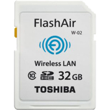 TOSHIBA Toshiba FlashAir 32 GB Secure Digital High Capacity (SDHC)