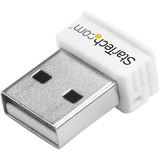 STARTECH.COM StarTech.com USB 150Mbps Mini Wireless N Network Adapter - 802.11n/g 1T1R USB WiFi Adapter - White