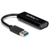 STARTECH.COM StarTech.com Slim USB 3.0 to VGA External Video Card Multi Monitor Adapter - 1920x1200 / 1080p
