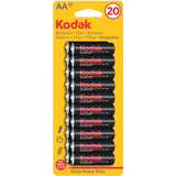 KODAK Kodak Extra Heavy Duty Carbon Zinc Batteries - AA; 20 PK