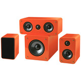 PURE ACOUSTICS Pure Acoustics Dream Box 80 W RMS Speaker - 2-way - Red, Black