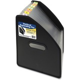 C-Line 13-Pocket Vertical Expanding File, Letter Size, Black, 1/EA, 58810
