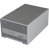 STARTECH.COM StarTech.com Thunderbolt Hard Drive Enclosure with Thunderbolt Cable - Dual Bay 2.5