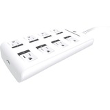 UBIQUITI NETWORKS Ubiquiti mPower PRO 8-Port mFi Power Strip with Ethernet and Wi-Fi