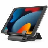 Universal Security Tablet Holder Black - With Security Cable Lock and Plate