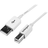 STARTECH.COM StarTech.com 1m White USB 2.0 A to B Cable - M/M