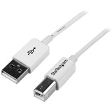 STARTECH.COM StarTech.com 2m White USB 2.0 A to B Cable - M/M