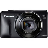CANON Canon PowerShot SX600 HS 16 Megapixel Compact Camera - Black