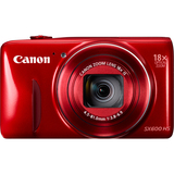 CANON Canon PowerShot SX600 HS 16 Megapixel Compact Camera - Red