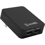 LENMAR Lenmar Dual USB Power Adapter, Black