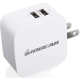 IOGEAR Iogear GearPower Dual USB 4.2A (20W) Wall Charger