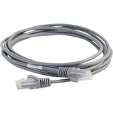 CABLES TO GO C2G 10ft Cat6 Snagless Unshielded (UTP) Slim Network Patch Cable - Gray