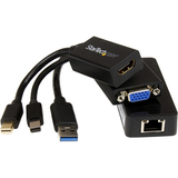 STARTECH.COM StarTech.com Microsoft Surface Pro 2 HDMI, VGA and Gigabit Ethernet Adapter Kit - MDP to HDMI/VGA - USB 3.0 to GbE