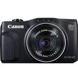 CANON Canon PowerShot SX700 HS 16.1 Megapixel Compact Camera - Black