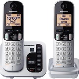 PANASONIC Panasonic KX-TGC222S DECT 6.0 1.90 GHz Cordless Phone - Silver