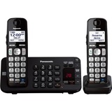 PANASONIC Panasonic KX-TGE242B DECT 6.0 1.90 GHz Cordless Phone - Black