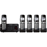 PANASONIC Panasonic KX-TGE245B DECT 6.0 1.90 GHz Cordless Phone - Black