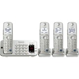 PANASONIC Panasonic Link2Cell KX-TGE274S DECT 6.0 1.90 GHz Cordless Phone - Silver