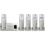 PANASONIC Panasonic KX-TGE275S DECT 6.0 1.90 GHz Cordless Phone - Silver