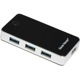 GEAR HEAD Gear Head 4-Port USB 3.0 Hub Aluminum