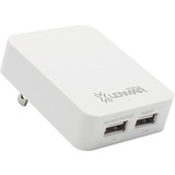 LENMAR Lenmar Dual USB Power Adapter, White