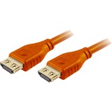 COMPREHENSIVE Comprehensive MicroFlex Pro AV/IT Series High Speed HDMI Cable with ProGrip Deep Orange