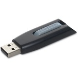 VERBATIM Verbatim 128GB Store 'n' Go® V3 USB 3.0 Drive - Black/Gray
