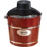 AROMA CO Aroma 4-Qt. Traditional Ice Cream Maker