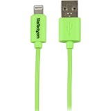 STARTECH.COM StarTech.com 1m (3ft) Green Apple 8-pin Lightning Connector to USB Cable for iPhone / iPod / iPad