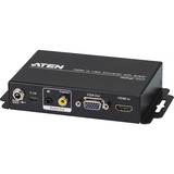 ATEN TECHNOLOGIES VanCryst VC812 HDMI to VGA Converter with Scaler