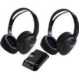 SOUNDSTORM SSL Two Pairs of Foldable Wireless Headphones with Infrared Transmitter