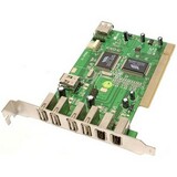 Q-see USB 2.0 & Firewire Combo PCI Adapter