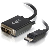 GENERIC C2G 6ft DisplayPort Male to Single Link DVI-D Male Adapter Cable - Black