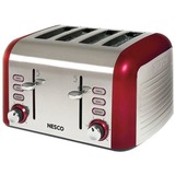 METAL WARE - NESCO Nesco Four Slice Toaster - (Red)