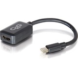 C2G C2G 8in Mini DisplayPort Male to HDMI Female Adapter Converter - Black