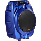 QFX QFX PBX-706100BT Speaker System - Wireless Speaker(s) - Blue