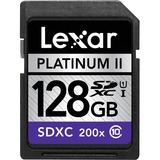 LEXAR MEDIA, INC. Lexar Platinum II 128 GB Secure Digital Extended Capacity (SDXC)