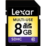 LEXAR MEDIA, INC. Lexar 8 GB Secure Digital High Capacity (SDHC)