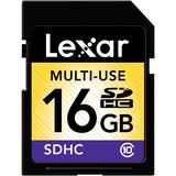 LEXAR MEDIA, INC. Lexar 16 GB Secure Digital High Capacity (SDHC)