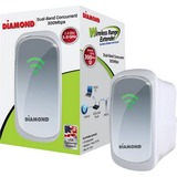 DIAMOND MULTIMEDIA DIAMOND WR600NSI IEEE 802.11n 300 Kbps Wireless Range Extender - ISM Band - UNII Band