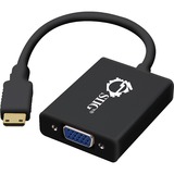 SIIG  INC. SIIG Aluminum Mini HDMI to VGA Adapter Converter with Audio