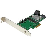 STARTECH.COM StarTech.com 3 Port PCI Express 2.0 SATA III 6 Gbps RAID Controller Card w/ mSATA Slot and HyperDuo SSD Tiering