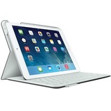 LOGITECH Logitech FabricSkin Keyboard/Cover Case (Folio) for iPad Air - Gray