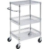 HONEY-CAN-DO Honey-can-do CRT-01451 3-tier Urban Utility Cart, Chrome