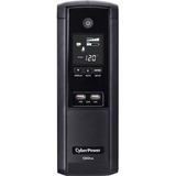 CYBERPOWER CyberPower Intelligent LCD Series BRG1350AVRLCD 1350VA 510W UPS with 2.1 USB Charging